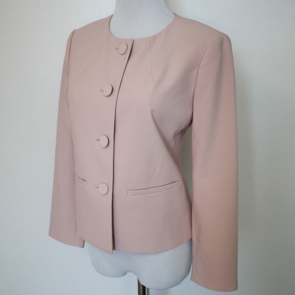 Ann Taylor Factory Jackets & Blazers - ANN TAYLOR Size 2 Pink Suit Blazer Jacket